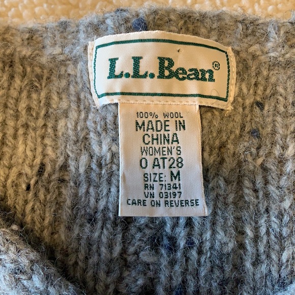 L.L. Bean wool sweater - Picture 3 of 10